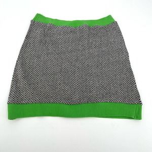 Zara chevron knit mini women’s skirt